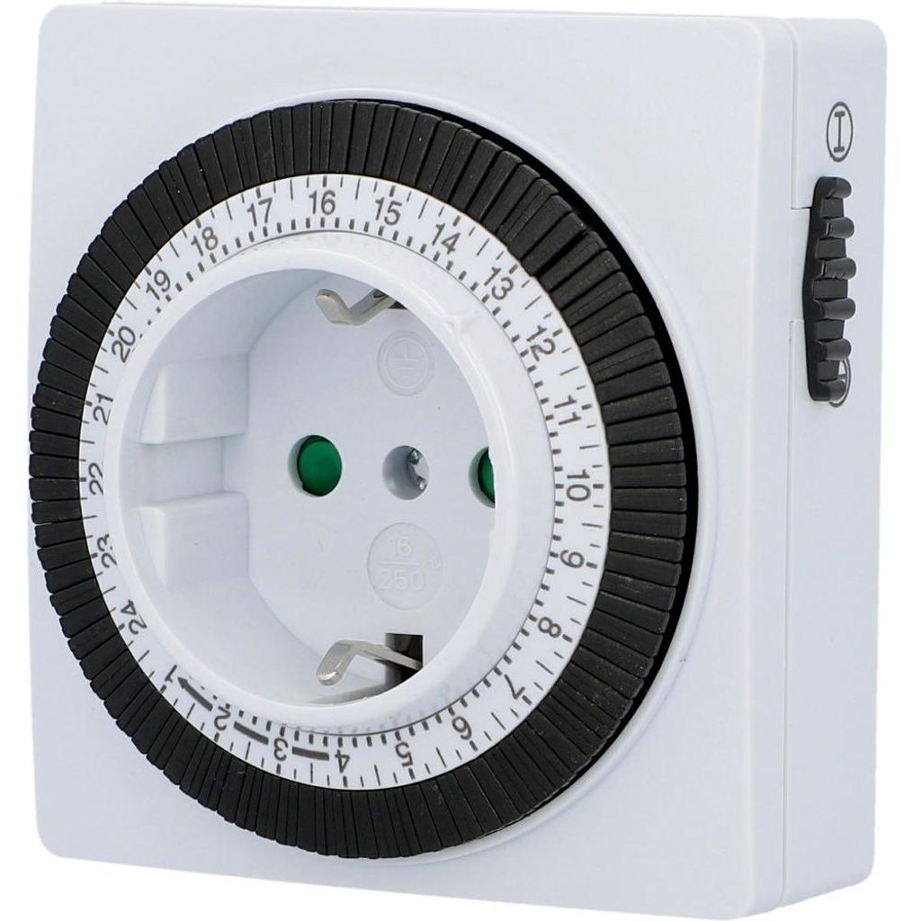 UNITEC Tages-Zeitschaltuhr, mechanisch, für Innenbereich Produktbild 