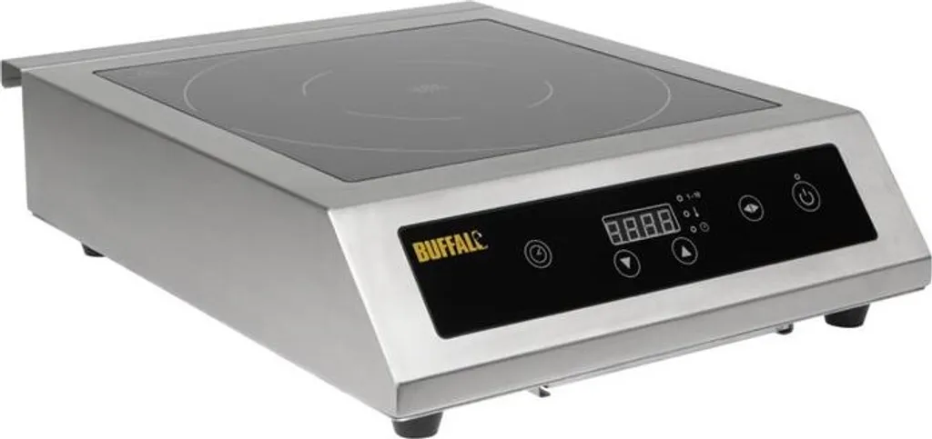 Plaque de cuisson à induction Buffalo usage intensif série 3000W Inox - 3