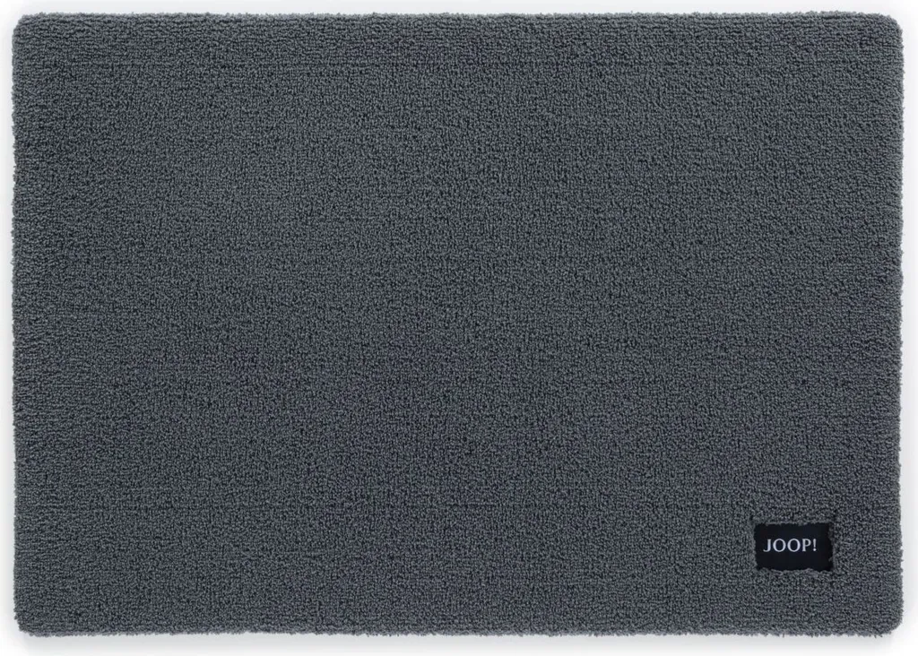 JOOP! tapis de bain BASIC 50x60 cm anthracite : luxe et confort durable