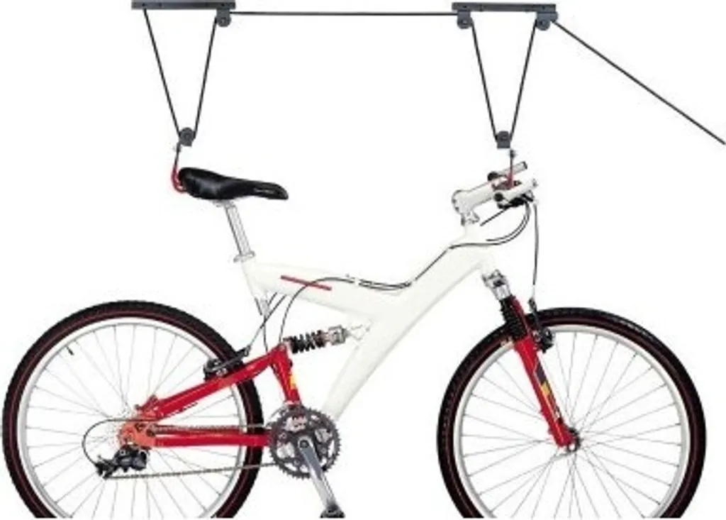 IceToolz Eldorado Élévateur de Bicyclette au Plafond avec Crochet Gainé