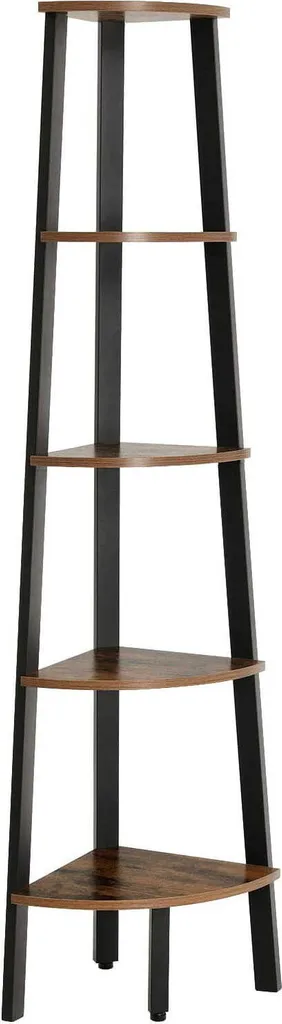 Étagère d'angle Valora LLS35X : Rangement compact au design industriel