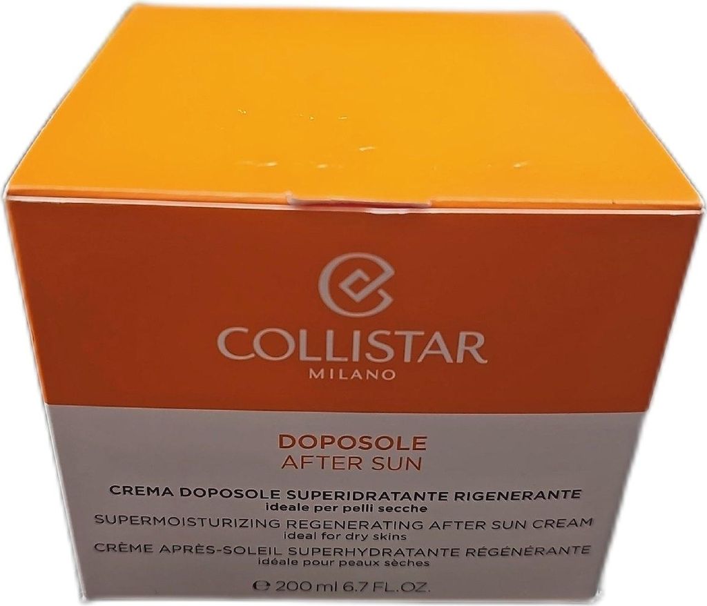 Collistar Regenerating Moisturising Cream Excellent for Dry Hair Inaridit Magnifying Skin 200ml