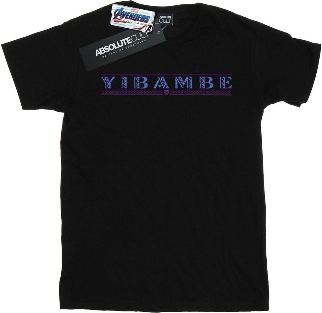Marvel - "Avengers Endgame Yibambe" T-Shirt für Herren BI9430 (S) (Schwarz)