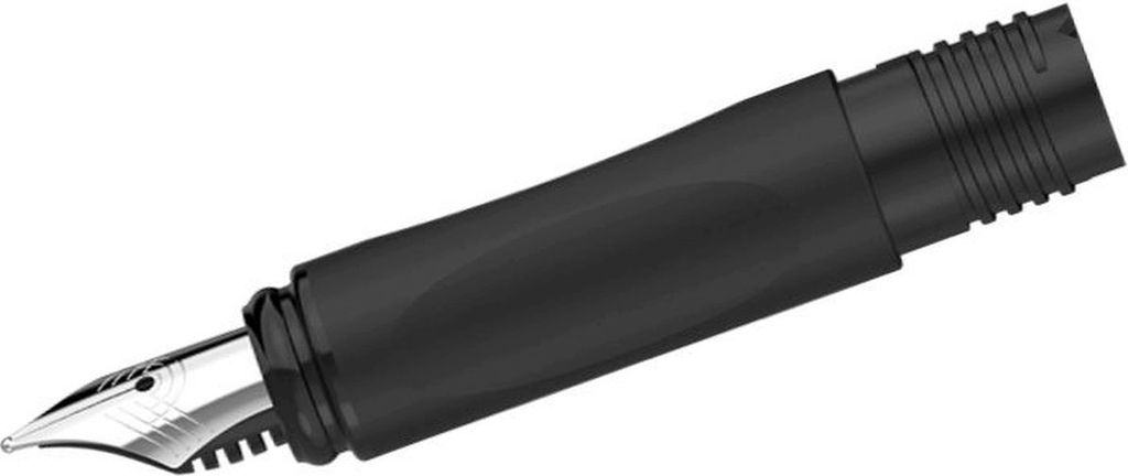Schreibfeder für Füllhalter inkl. Vorderteil Ceod Shiny M schwarz Packung mit 6 Stück