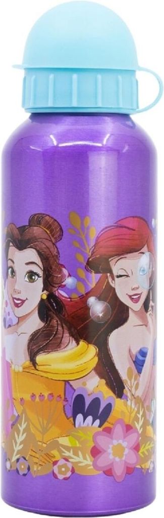 Disney Princess Trinkflasche, 530ml, mit Sicherheitsverschluss