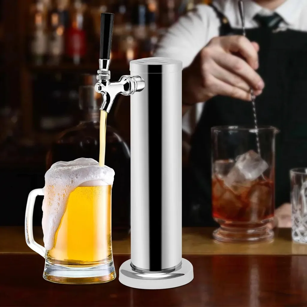 Impianto Spillatura Birra Professionale in Acciaio Inox - 1 Rubinetto - 3