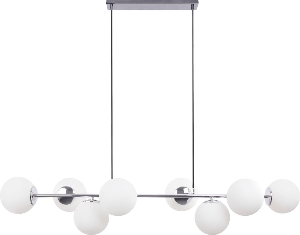 Hängelampe über Esstisch oder Kochinsel – Moderne Deckenlampe Kronleuchter mit E14 Fassung