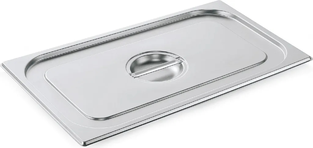 Coperchio per Bacinella GN 1/1 - Acciaio 18/10 per Ristorazione Ho.Re.Ca