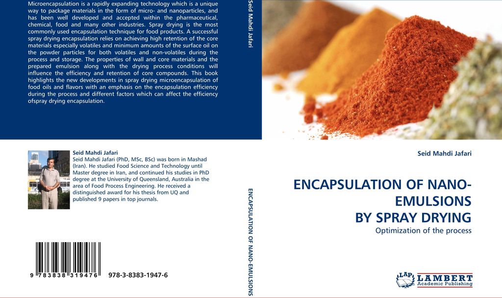 Encapsulation Of Nano-Emulsions By Spray Drying