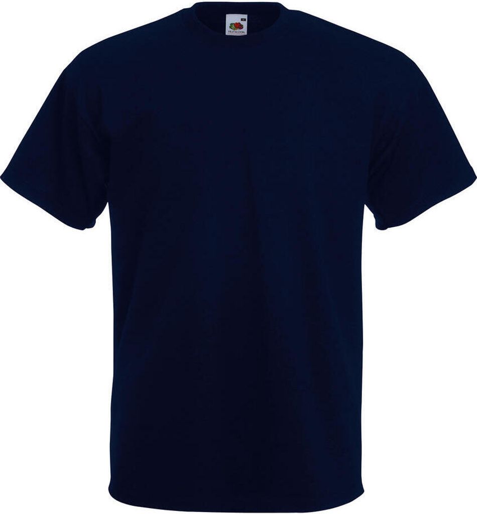 Fruit of the Loom 61-044-0 | Super Premium Herren T-Shirt - Farbe: Deep Navy - Größe: M