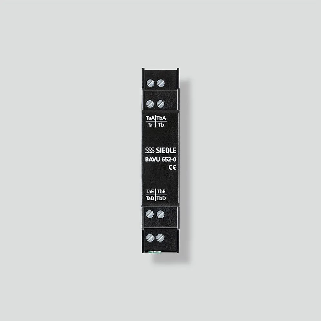 Répéteur vidéo Siedle BAVU 652-0 : stabilisez votre signal bus noir