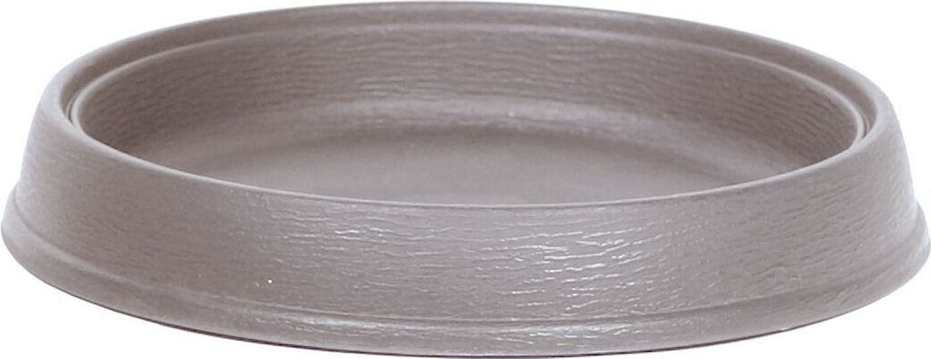 Schale unter dem Topf Massive mocca 27 cm