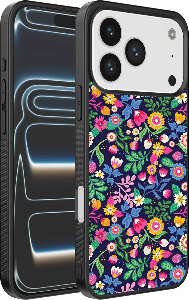 Cover iPhone 17 Pro Stampa Floreale: Accessorio Moda Smartphonica TPU