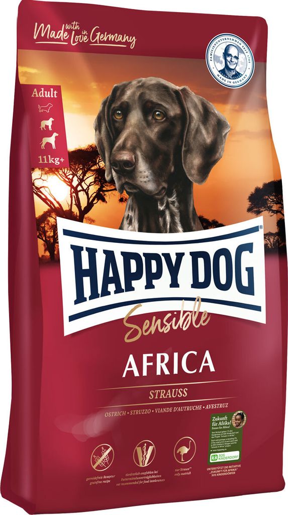 Happy Dog Supreme Africa - Größe: 12,5 kg Produktbild 