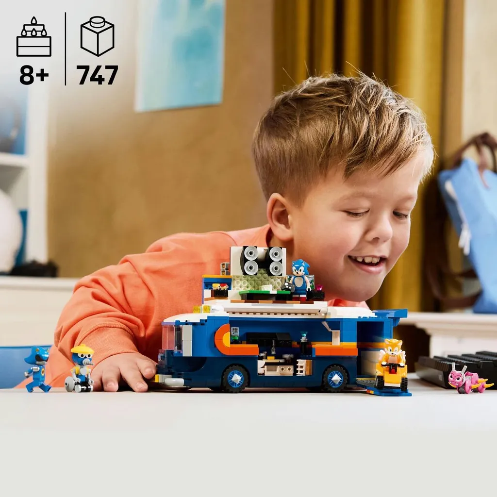 Camion de commandement de Sonic LEGO avec Laboratoire de Combat Mobile - 23
