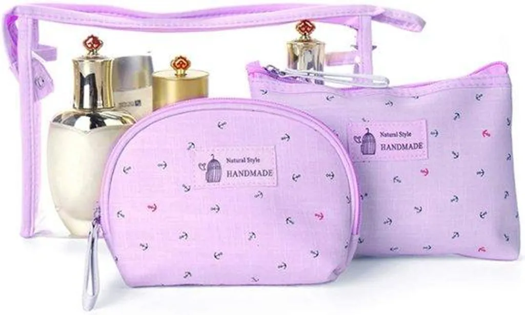 Trousse de toilette de voyage imperméable grande taille pour bagage main