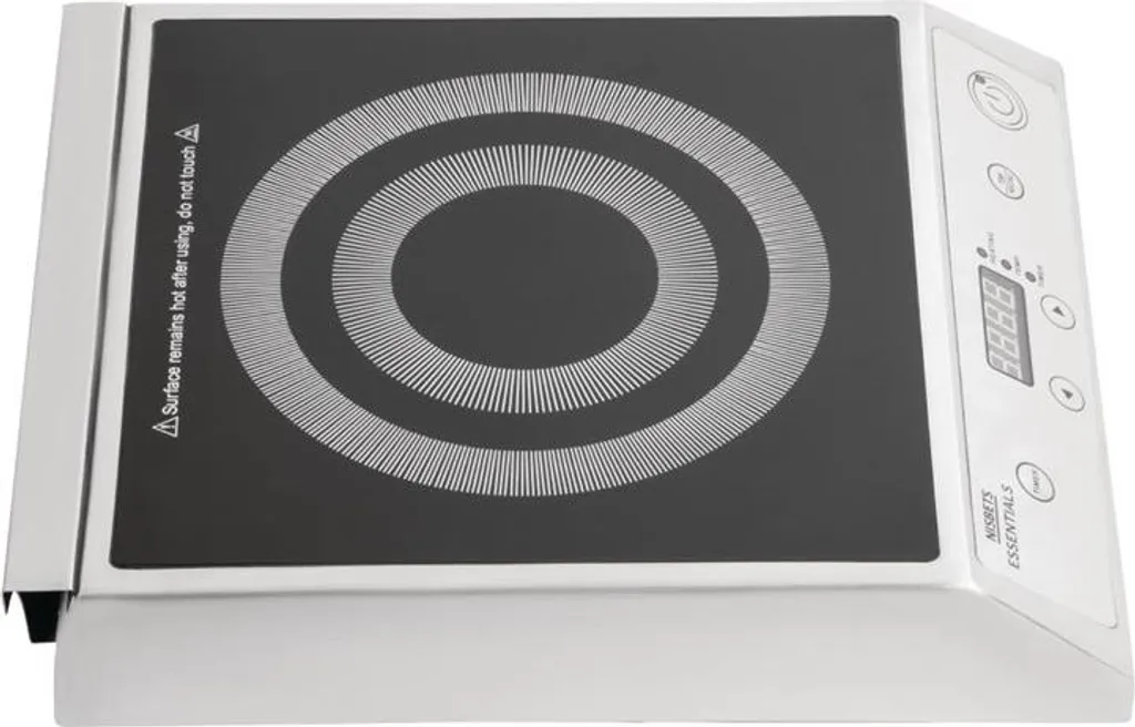 Plaque à induction Nisbets Essentials 2700W noire pour cuisson rapide - 2