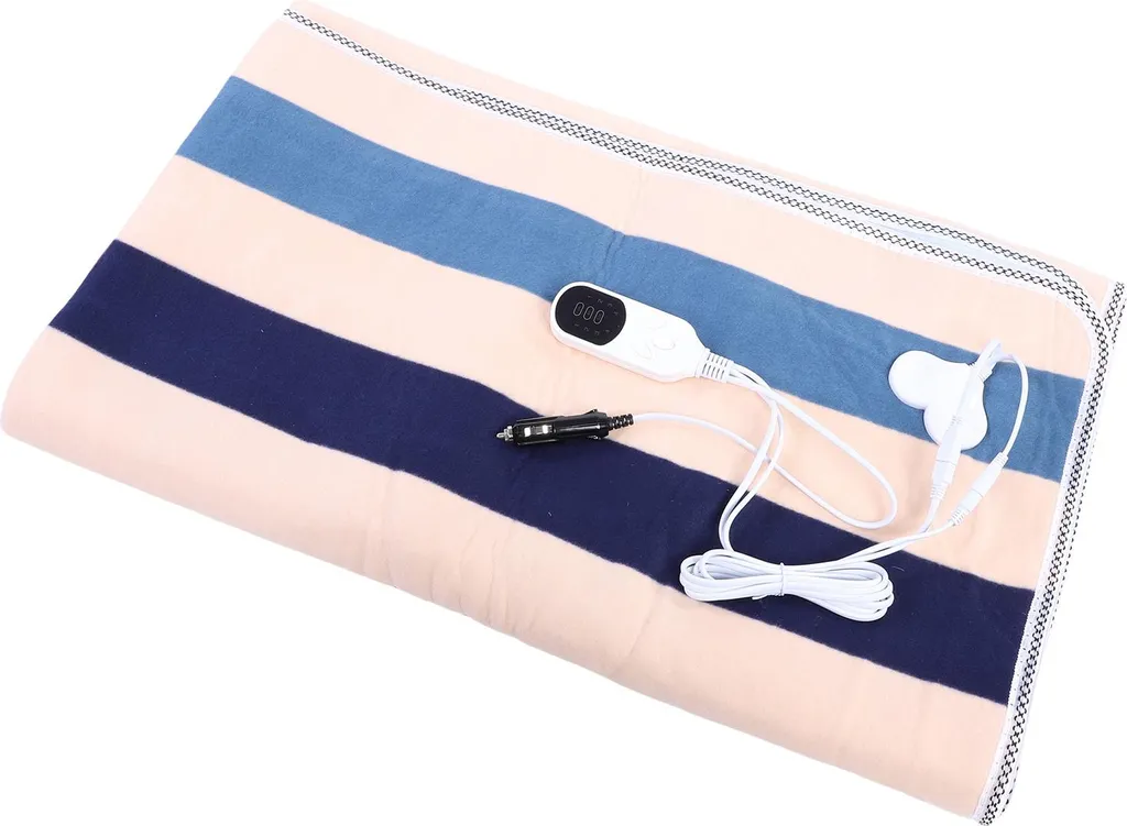 Couverture chauffante voiture en flanelle 200x80 cm avec 9 niveaux