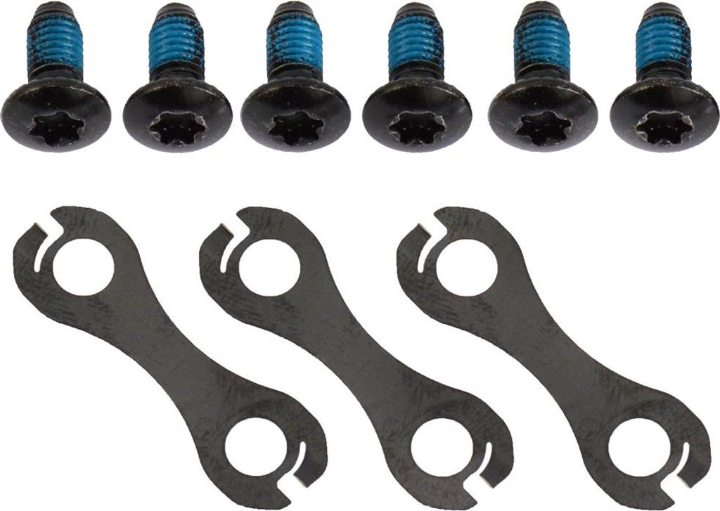 Shimano Bremsscheibe Bolzen Set RT76 5x12 TORX Y8J298030