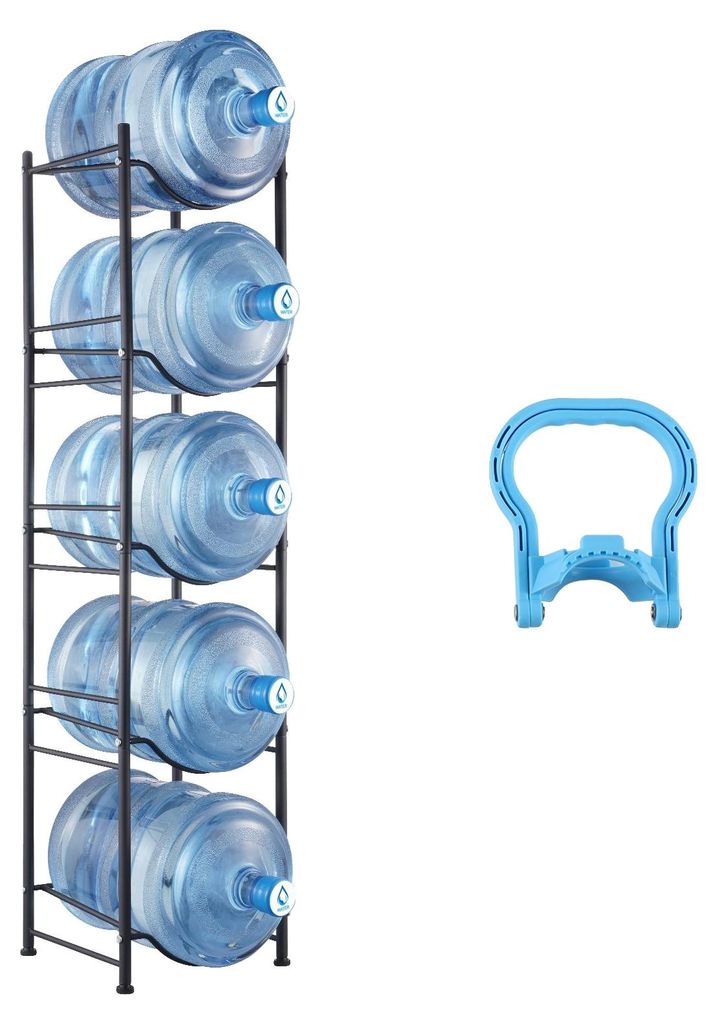 Support pour pichets d'eau VEVOR à 5 niveaux, support pour Image du produit 