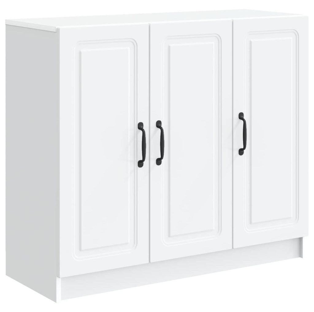 Sideboard Weiß 89 x 34,5 x 77 cm Holzwerkstoff