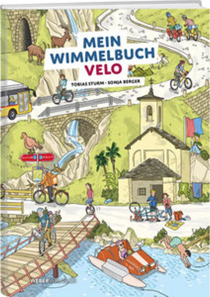 Livre objets cachés Vélo pour occuper les enfants durant les voyages