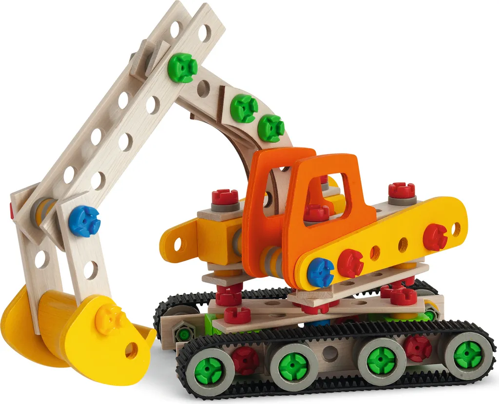Kit Construction Enfant Pelleteuse - Activité Manuelle 170 Pièces