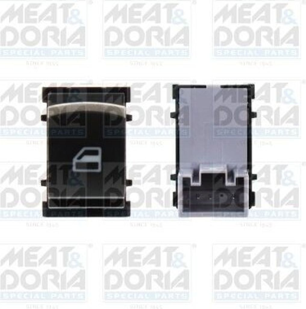 MEAT & DORIA 26145 Fensterheberschalter für VW GOLF VI (5K1) Hinten Links Fensterheber Schalter