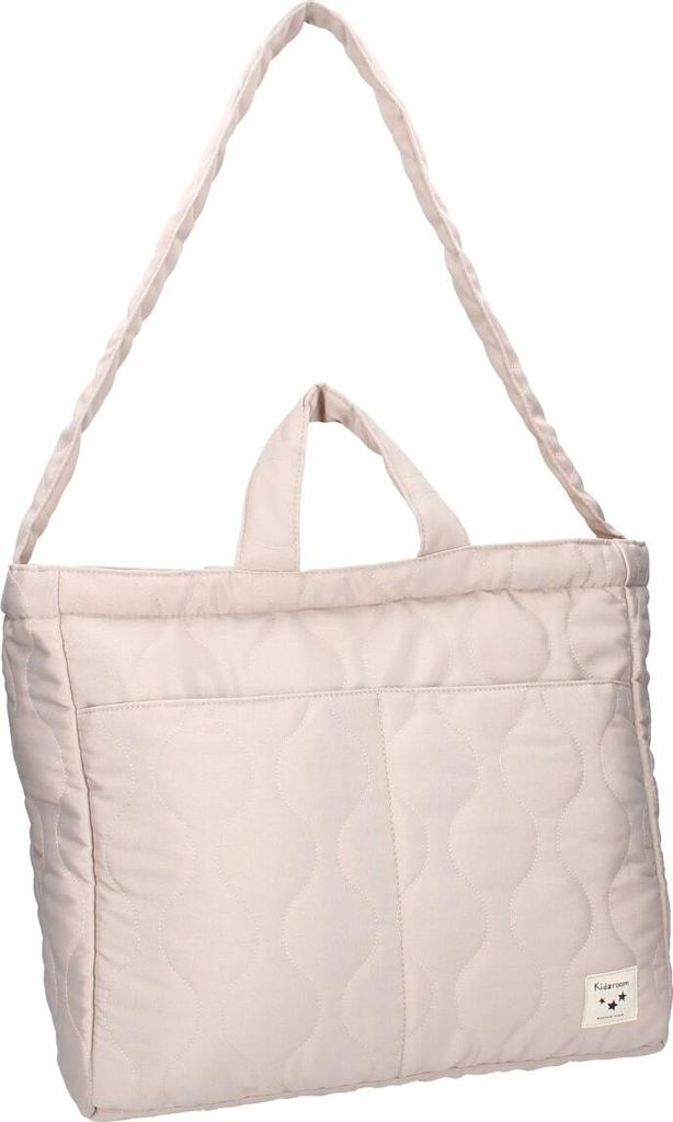 Kidzroom Wickeltasche – Stilvolle Babytasche in Taupe mit viel Stauraum