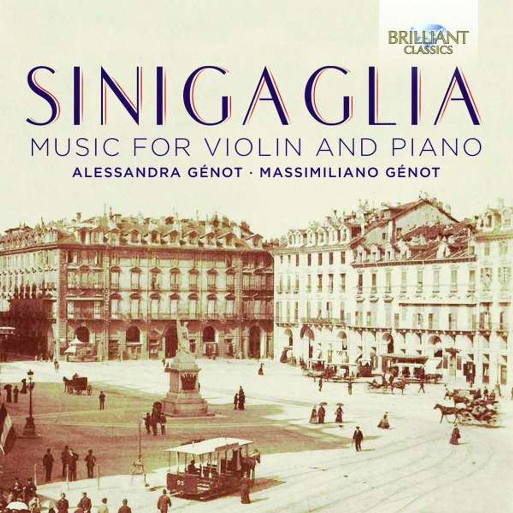 Alessandra Genot - Sinigaglia: Musik für Violine und Klavier CD