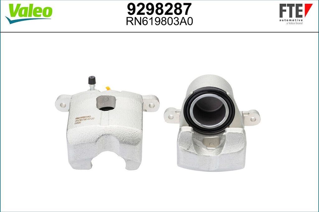 FTE Bremssattel Vorne Rechts für TOYOTA RAV 4 II (CLA2, XA2, ZCA2, ACA2) Ø61mm Grau 9298287