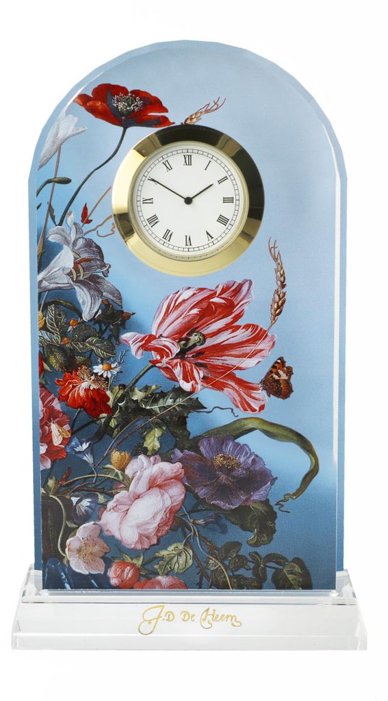 Goebel De Heem - Sommerblumen Tischuhr