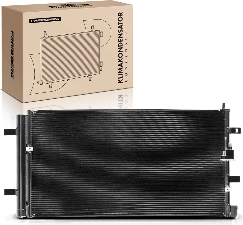 Condenseur de clim avec déshydrateur pour Audi A6 4G et Q5 2.0L 2011