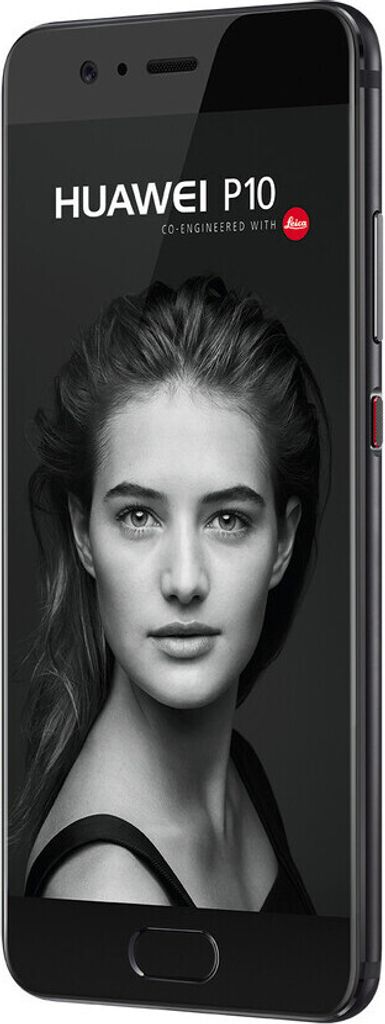 Huawei P10 64 GB Smartphone - 13 cm (5,1 Zoll) LCD Full HD 1920 x 1080 - Octa-Core 2,40 GHz - 4 GB RAM - Android 7.0 Nougat - 4G - Schwarz - Bar - ...
