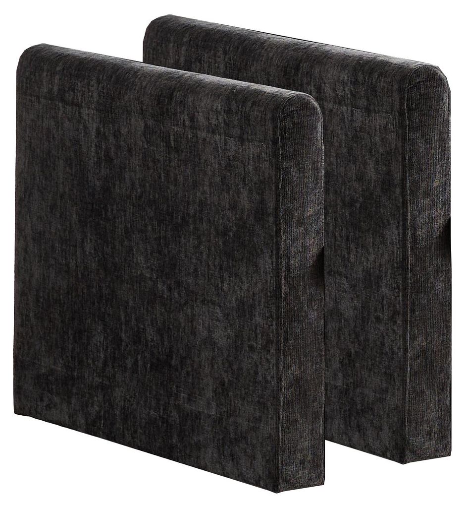 Cloud Sofa Armlehnen (Nur Armlehnen) für Modulsofa Chenille Polsterung Couch Zubehör Schwarz