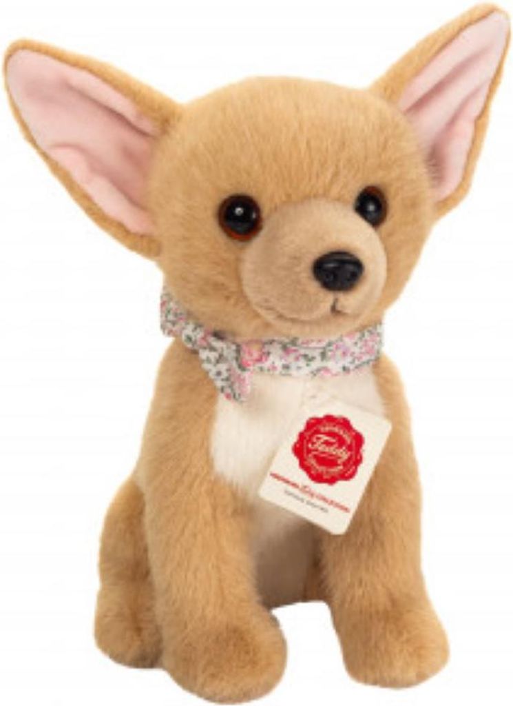 Teddy Hermann Chihuahua sitzend, Kuscheltier, Stofftier, Immagine del prodotto 