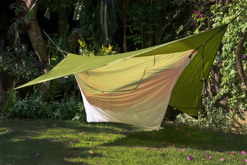 Moustiquaire Blanche 360° Filet Maille Fine - Spéciale Bivouac Hamac - 14