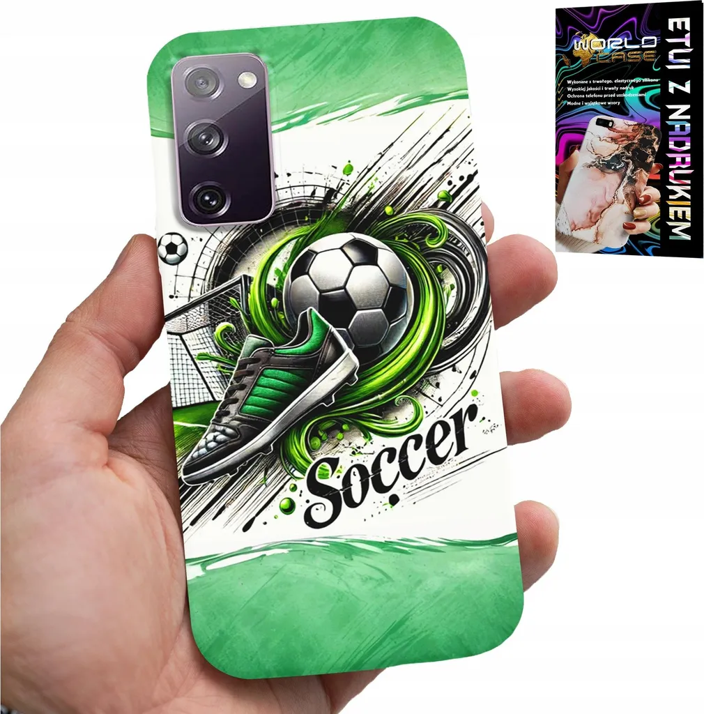 Kit Cover Calcio Samsung S20 FE e Vetro: Praticità e Protezione Urbana