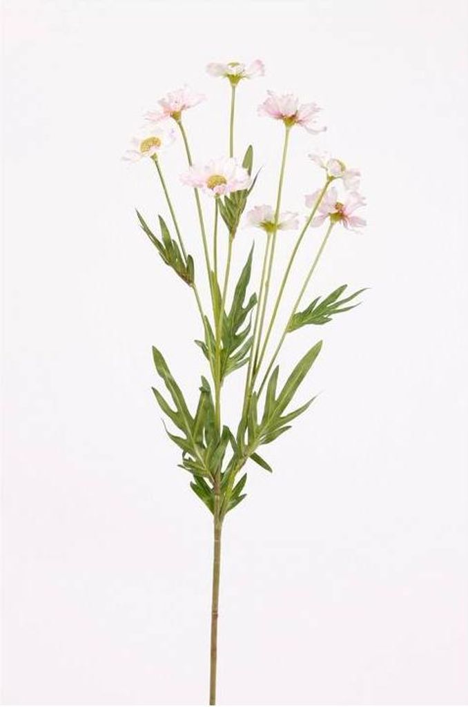 artplants.de Künstliche Blume Gänseblümchen LASAI, rosa, 75cm - Deko Margeriten