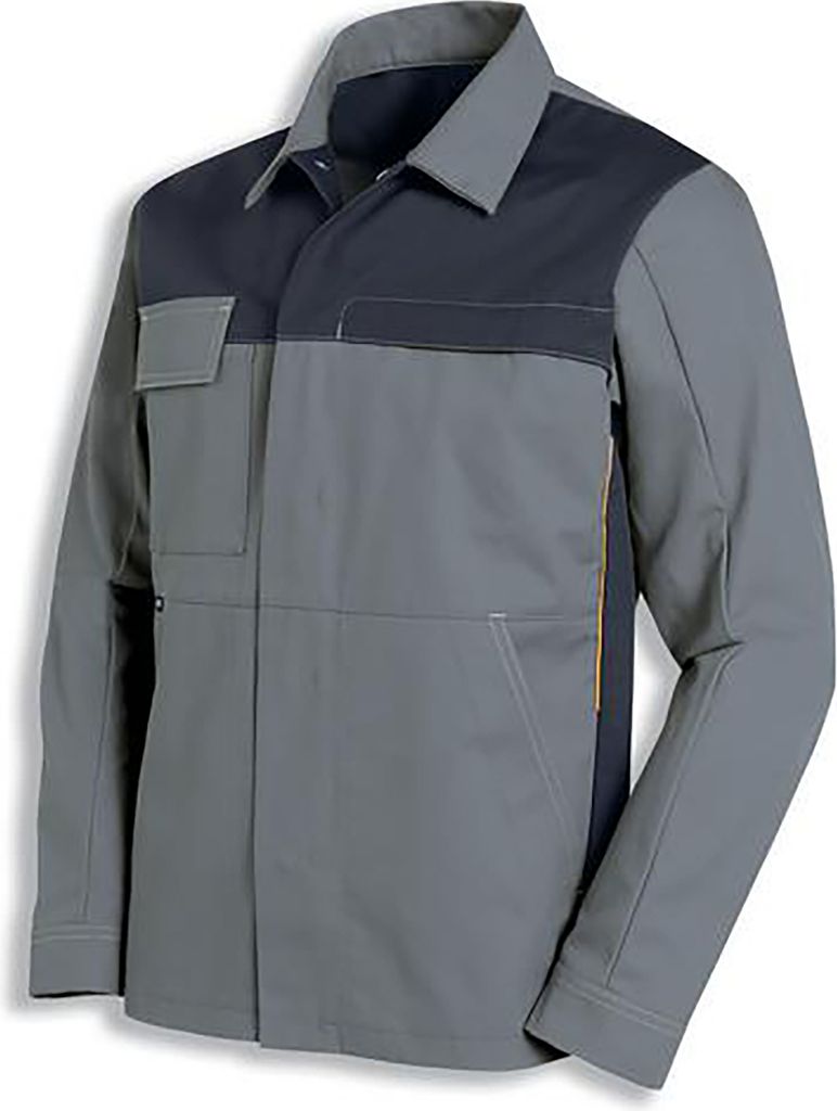 uvex Arbeitsjacke perfect grau Gr. 44, 46