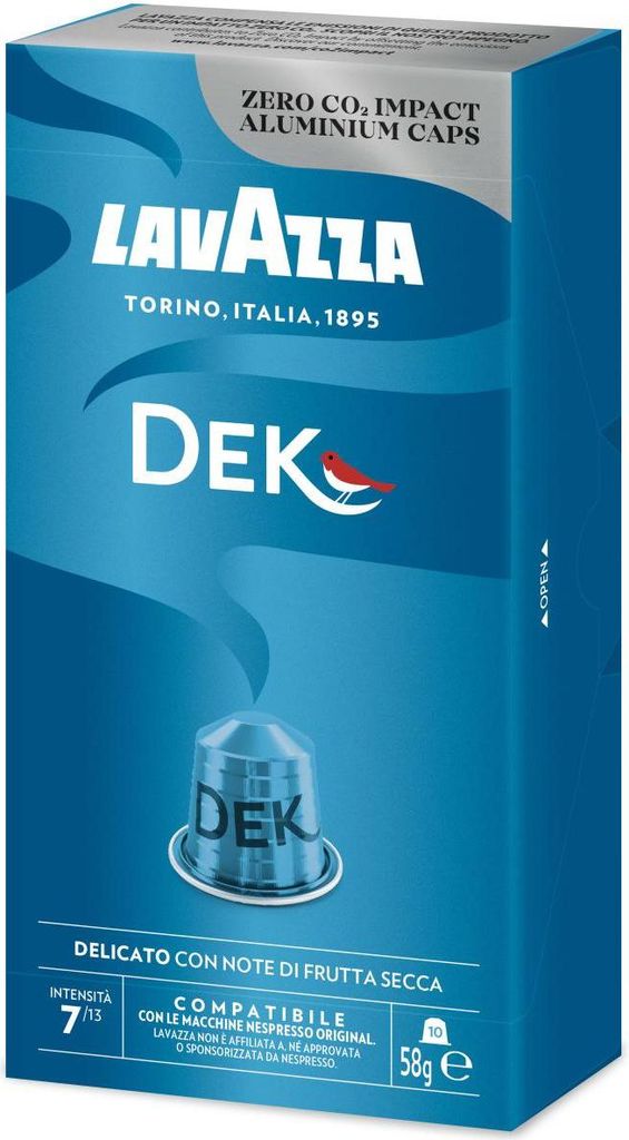 Lavazza Dek Kapsułki Kawy Tostatura media 10 szt. Zdjęcie produktu 