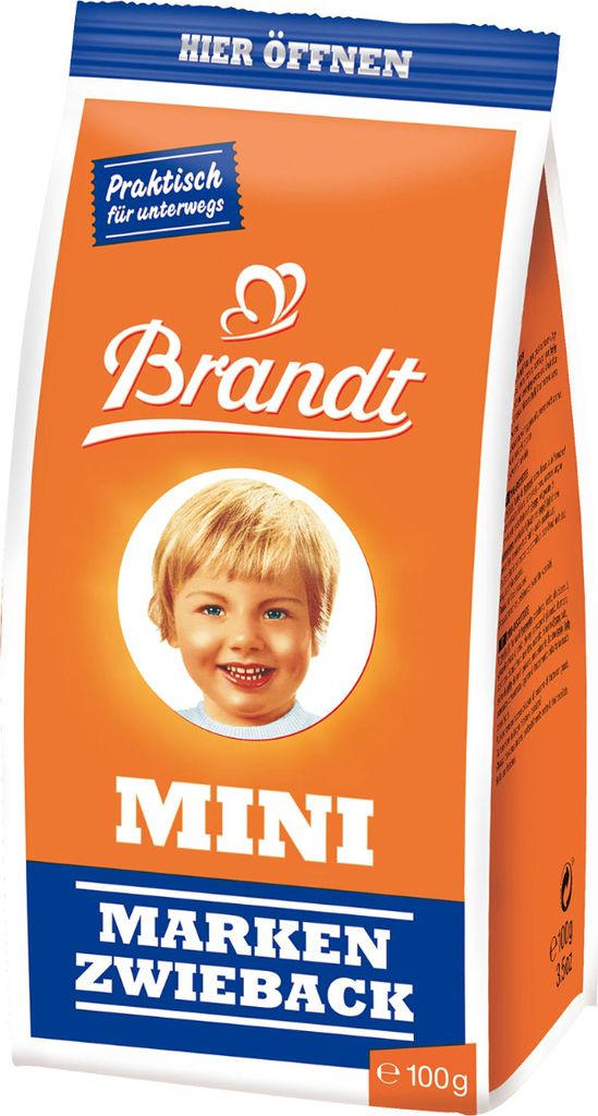 Brandt Mini Zwieback (100g Packung) Produktbild 