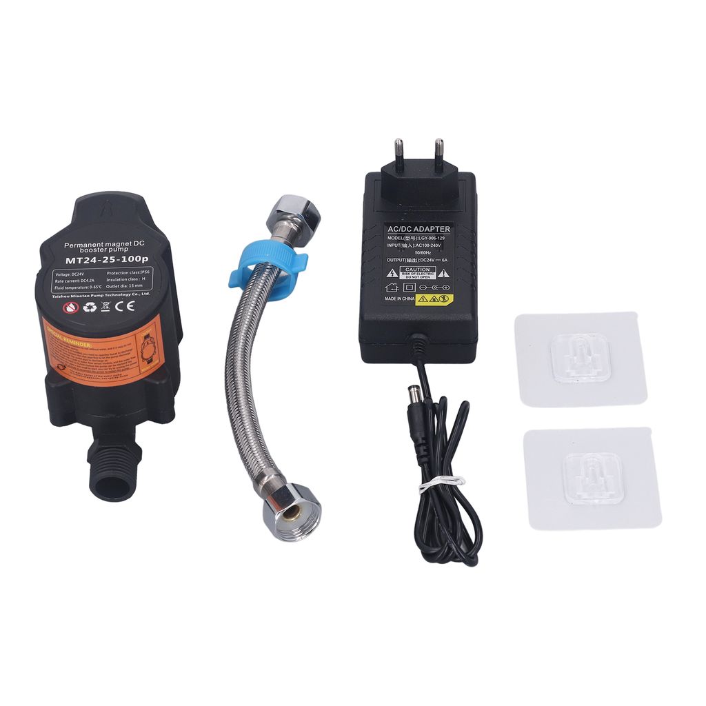 Automatische Wasserdruckerhöhungspumpe, 100 W, DC 24 V, für Haushalt, Dusche, Küche, Garten