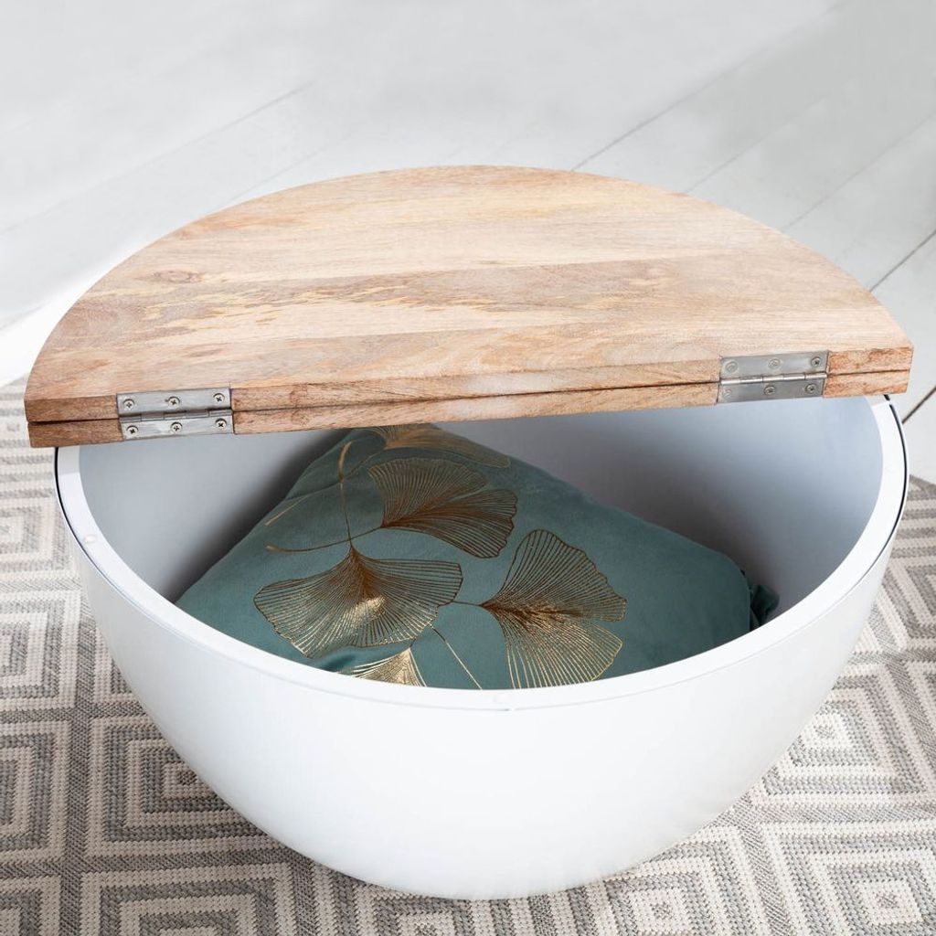 cagü: Industriedesign Couchtisch [PULIM] Natur aus Produktbild 3