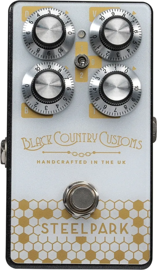 Laney BCC Steelpark Boost : Pédale d'Effet Overdrive Polyvalente pour Guitare