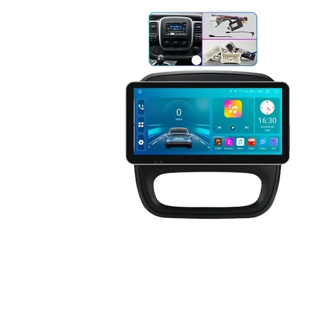 Lecteur multimédia de voiture 1033 S4 B avec navigation GPS intégrée
