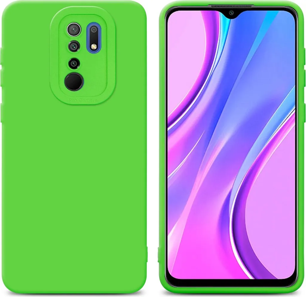 Custodia Protettiva Xiaomi Redmi 9 Cadorabo TPU Verde | Shockproof