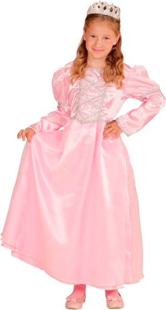 WIDMANN Kinderkostüm Prinzessin rosa Größe 140 / 8-10 Jahre Produktbild 