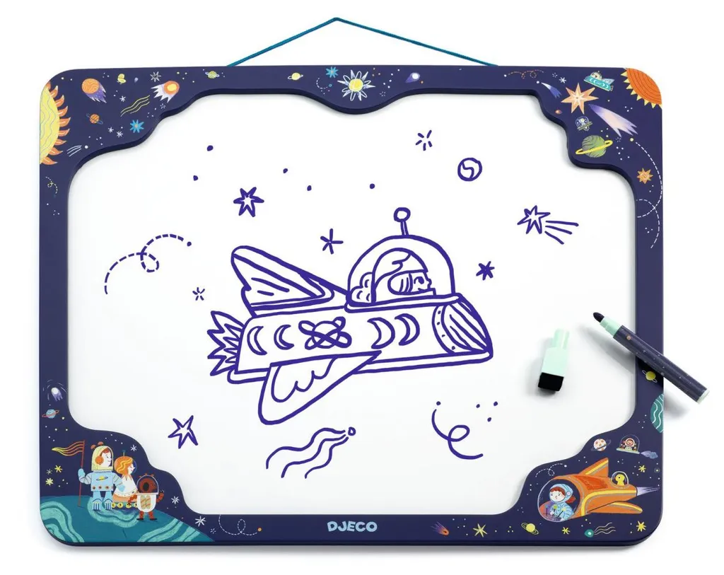 Ardoise murale décorative Espace Djeco - Tableau noir pour enfant