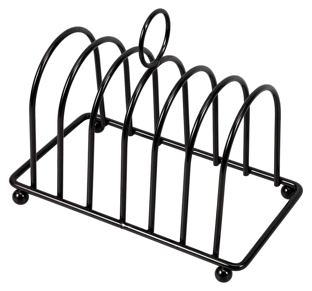 Robuster Edelstahl-Toasterständer und Brothalter – Multifunktionales Küchenregal für Brot, Toaster und Bücher – Platzsparender Organizer f...